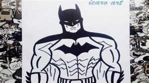 Cómo Dibujar Batman Fácil Paso a Paso