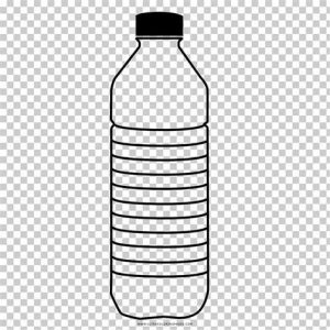 Dibujar Botellas De Plastico Paso a Paso Fácil