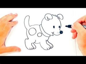Cómo Dibuja Cachorros Paso a Paso Fácil