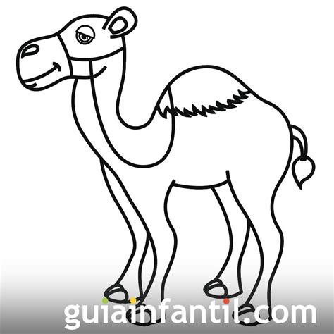 Dibujar Camello Fácil Paso a Paso