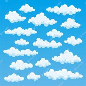Cómo Dibujar Cielo Con Nubes Paso a Paso Fácil
