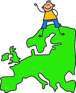 Cómo Dibujar El Continente Europeo Paso a Paso Fácil