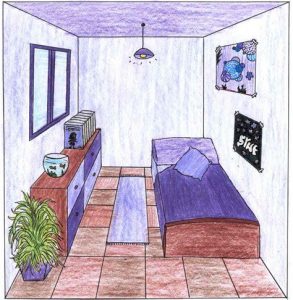 Cómo Dibujar El Interior De Una Habitacion Paso a Paso Fácil