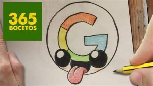 Dibujar El Logo De Google Paso a Paso Fácil