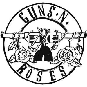 Cómo Dibuja El Logo De Guns N Roses Paso a Paso Fácil