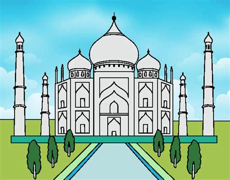 Cómo Dibuja El Taj Mahal Paso a Paso Fácil
