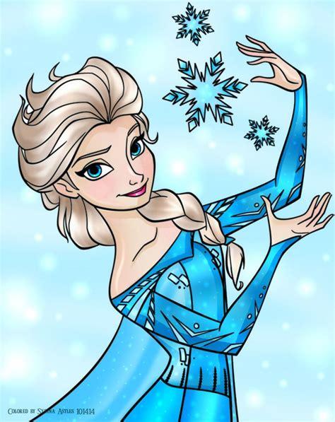 Dibujar Frozen A Elsa Fácil Paso a Paso