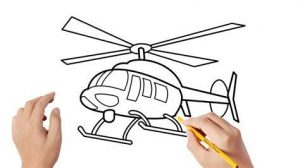 Dibuja Helicopteros Fácil Paso a Paso
