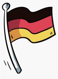 Cómo Dibujar La Bandera De Alemania Paso a Paso Fácil