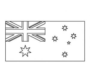 Cómo Dibuja La Bandera De Australia Fácil Paso a Paso