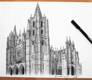 Cómo Dibujar La Catedral Paso a Paso Fácil