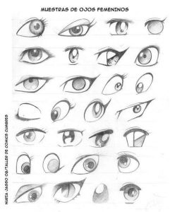 Cómo Dibuja Ojos Caricatura Paso a Paso Fácil