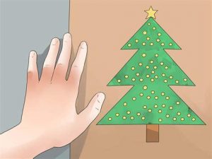 Cómo Dibuja Un Arbol De Navidad En Cartulina Paso a Paso Fácil