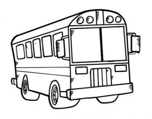 Dibujar Un Autobus Ingles Fácil Paso a Paso