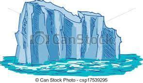 Dibuja Un Glaciar Paso a Paso Fácil