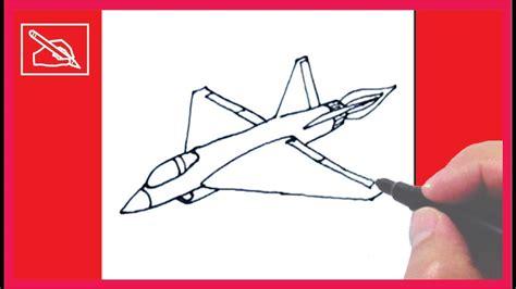 Cómo dibujar Un Jet 】 Paso a Paso Muy Fácil 2023 - Dibuja Fácil