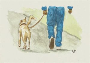 Cómo Dibujar Un Perro De Espaldas Paso a Paso Fácil