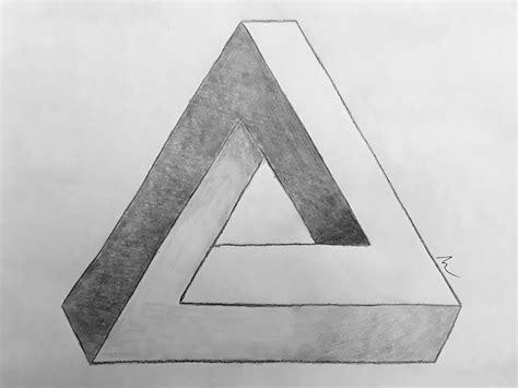 Cómo dibujar Un Triangulo En 3D 】 Paso a Paso Muy Fácil 2023 - Dibuja Fácil