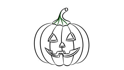 Cómo Dibuja Una Calabaza De Halloween Para Niños Fácil Paso a Paso