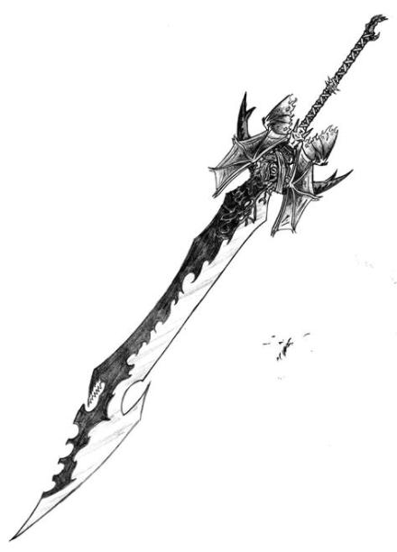 Cómo Dibujar Una Espada Anime Paso a Paso Fácil