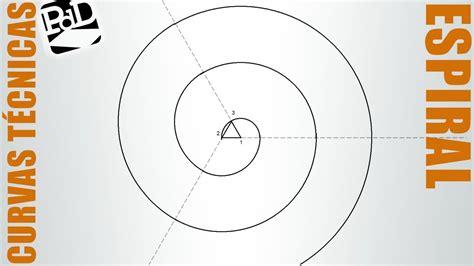 Cómo Dibuja Una Espiral De Tres Centros Fácil Paso a Paso
