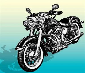 Cómo Dibujar Una Moto Harley Davidson Paso a Paso Fácil