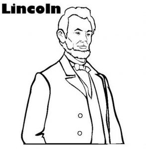 Dibujar A Abraham Lincoln Paso a Paso Fácil