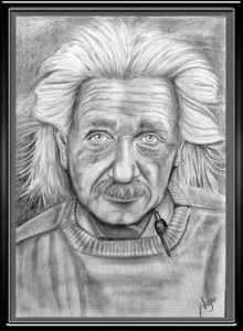 Cómo Dibuja A Albert Einstein Fácil Paso a Paso