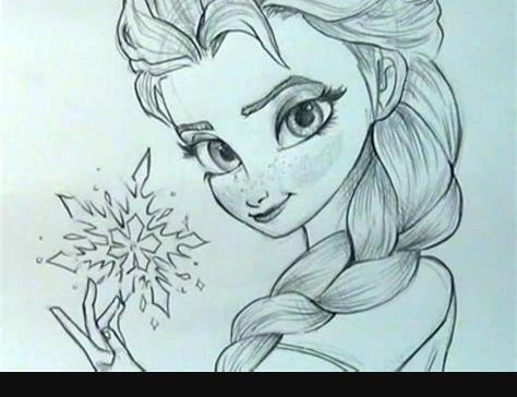 Cómo Dibujar A Elsa Fácil Paso a Paso