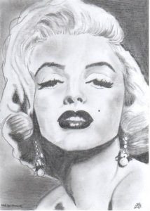 Cómo Dibujar A Marilyn Monroe Paso a Paso Fácil