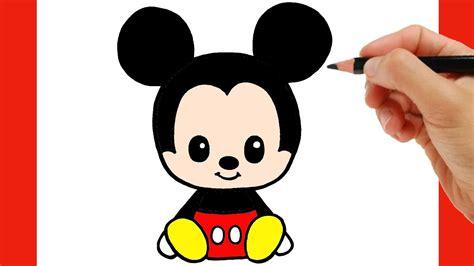 Cómo Dibuja A Mikey Mouse Fácil Paso a Paso