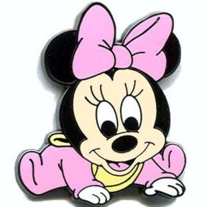 Cómo Dibuja A Minnie Mouse Bebe Fácil Paso a Paso