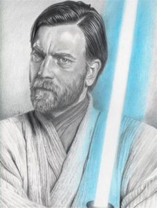 Dibujar A Obi Wan Kenobi Fácil Paso a Paso