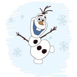 Dibujar A Olaf De Frozen Fácil Paso a Paso