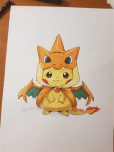 Cómo Dibujar A Pikachu Anime Fácil Paso a Paso