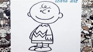 Cómo Dibuja A Snoopy Y Charlie Brown Paso a Paso Fácil