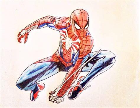 Cómo dibujar A Spiderman Ps4 】 Paso a Paso Muy Fácil 2023 - Dibuja Fácil