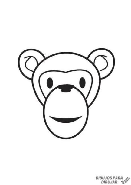 Cómo dibujar Animales Monos 】 Paso a Paso Muy Fácil 2023 - Dibuja Fácil