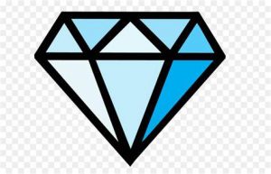 Cómo Dibuja Diamante Paso a Paso Fácil