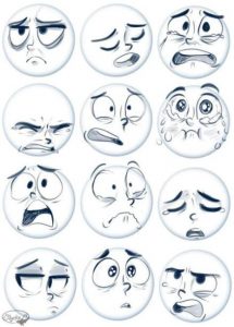 Dibujar Expresiones Faciales Fácil Paso a Paso