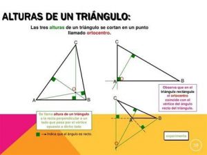 Cómo Dibuja Las Alturas De Un Triangulo Paso a Paso Fácil