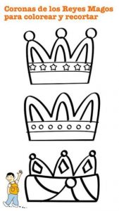 Dibuja Las Coronas De Los Reyes Magos Paso a Paso Fácil