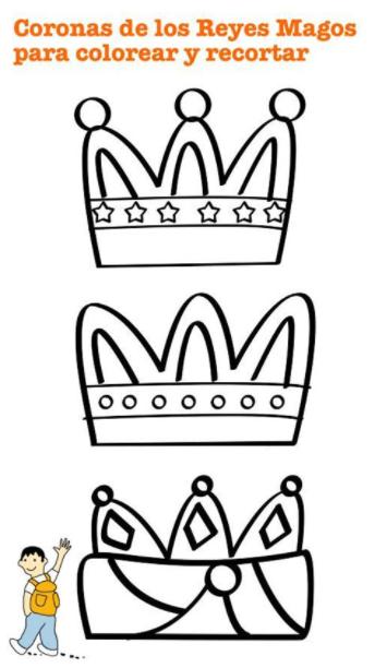 Cómo dibujar Las Coronas De Los Reyes Magos 】 Paso a Paso Muy Fácil 2023 - Dibuja  Fácil