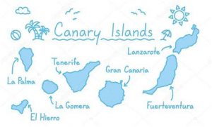 Cómo Dibuja Las Islas Canarias Paso a Paso Fácil
