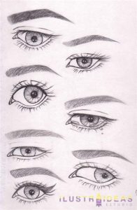 Dibuja Los Ojos De Una Persona Fácil Paso a Paso