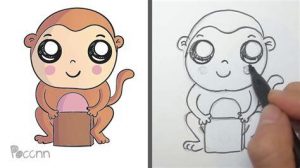Cómo Dibuja Ojos Monos Paso a Paso Fácil