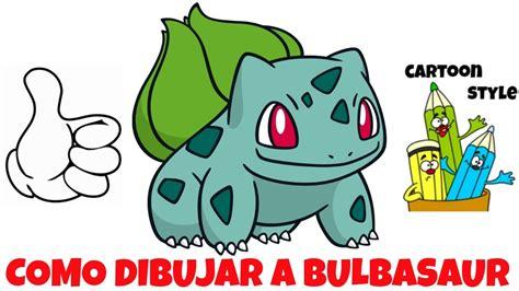 Dibujar Pokemon Bulbasaur Fácil Paso a Paso