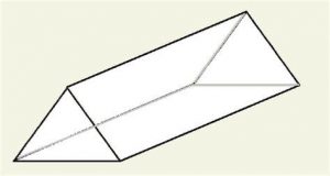 Dibuja Prisma Triangular Paso a Paso Fácil