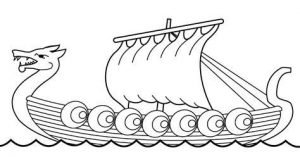 Dibuja Un Barco Vikingo Fácil Paso a Paso