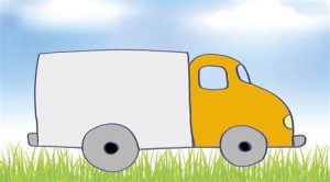 Dibujar Un Camion Para Niños Paso a Paso Fácil